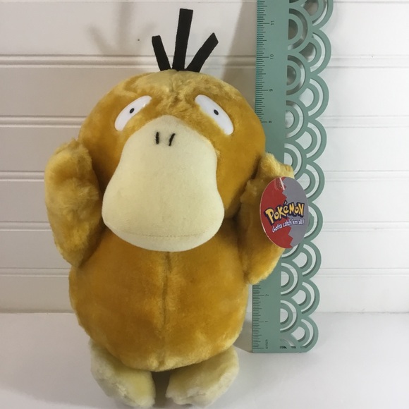 Nintendo Pokemon PSYDUCK 10” Plush Toy Stuffed Animal - Picture 10 of 10
